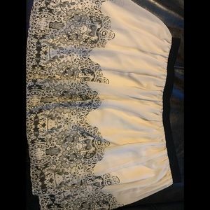Mini skater skirt